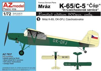 1/72 K-65/ C-5 ?ÁP "IN CZECHOSLOVAK SERVICE"